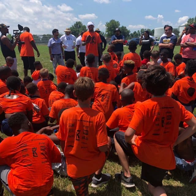 Christian “Kirko” Kirksey Hosts 2nd Annual Football Camp